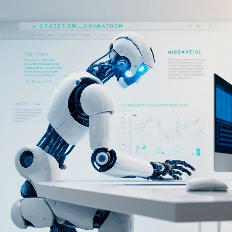 Robotska roka v industrijskem okolju